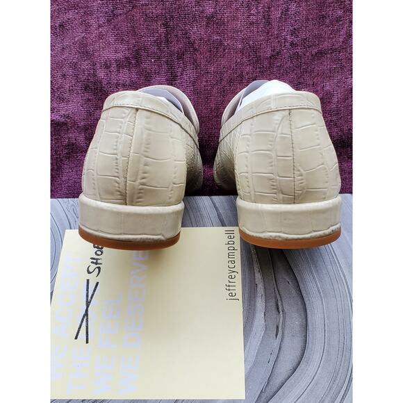 Jeffrey Campbell Marko Croc Embossed Loafer - Picture 5 of 9